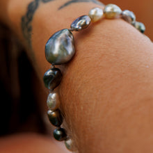 Load image into Gallery viewer, READY TO SHIP Civa Fiji Keshi &amp; Baroque Pearl Bracelet - 925 Sterling Silver FJD$
