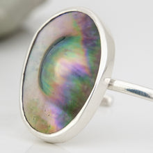 Load image into Gallery viewer, READY TO SHIP Fiji Mabe Pearl Cuff - 925 Sterling Silver FJD$
