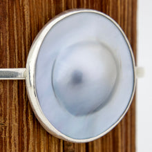 Load image into Gallery viewer, READY TO SHIP Fiji Mabe Pearl Cuff - 925 Sterling Silver FJD$
