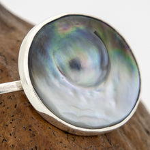 Load image into Gallery viewer, READY TO SHIP Fiji Mabe Pearl Cuff - 925 Sterling Silver FJD$
