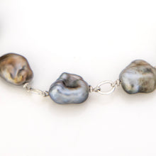 Load image into Gallery viewer, READY TO SHIP Civa Fiji Keshi Pearl Bracelet - 925 Sterling Silver FJD$
