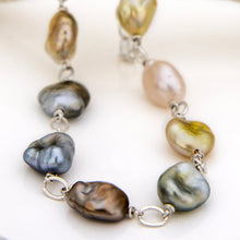 Load image into Gallery viewer, READY TO SHIP Civa Fiji Keshi Pearl Bracelet - 925 Sterling Silver FJD$
