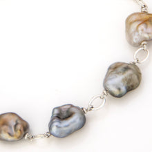 Load image into Gallery viewer, READY TO SHIP Civa Fiji Keshi Pearl Bracelet - 925 Sterling Silver FJD$
