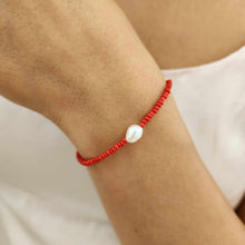 Load image into Gallery viewer, READY TO SHIP Freshwater Pearl &amp; Bead Bracelet - 925 Sterling Silver FJD$
