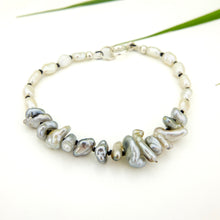 Load image into Gallery viewer, READY TO SHIP Fiji Keshi &amp; Freshwater Pearl Bracelet - FJD$

