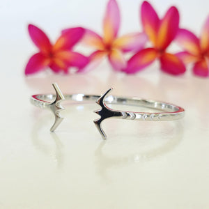 READY TO SHIP Frigate Bird Cuff Bracelet - 925 Sterling Silver FJD$