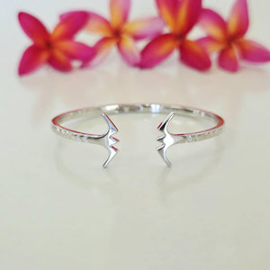READY TO SHIP Frigate Bird Cuff Bracelet - 925 Sterling Silver FJD$