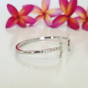 READY TO SHIP Frigate Bird Cuff Bracelet - 925 Sterling Silver FJD$