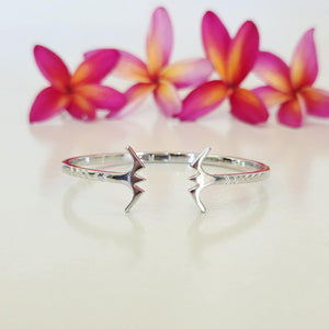 READY TO SHIP Frigate Bird Cuff Bracelet - 925 Sterling Silver FJD$