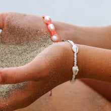 Load image into Gallery viewer, READY TO SHIP Shell &amp; Bead Bracelet - 925 Sterling Silver FJD$
