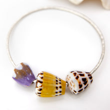 Load image into Gallery viewer, READY TO SHIP Fiji Shell Bangle - 925 Sterling Silver FJD$

