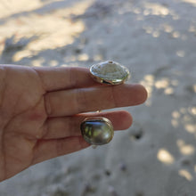 Load image into Gallery viewer, READY TO SHIP Civa Fiji Saltwater Bezel Set Pearl &amp; Shell Cuff - 925 Sterling Silver FJD$
