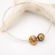 Load image into Gallery viewer, READY TO SHIP Civa Fiji Saltwater Pearl &amp; Shell Bangle - 925 Sterling Silver FJD$
