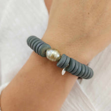Load image into Gallery viewer, READY TO SHIP Stretch Fiji Saltwater Pearl &amp; Bead Bracelet FJD$

