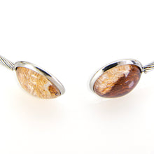 Load image into Gallery viewer, READY TO SHIP Bezel Set Tapa Cuff - Stainless Steel FJD$
