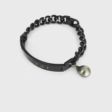Load image into Gallery viewer, Men's Civa Fiji Pearl Bracelet - Stainless Steel FJD$
