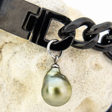 Load image into Gallery viewer, Men's Civa Fiji Pearl Bracelet - Stainless Steel FJD$
