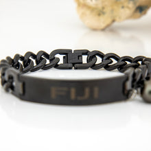 Load image into Gallery viewer, Men's Civa Fiji Pearl Bracelet - Stainless Steel FJD$
