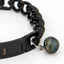Load image into Gallery viewer, Men's Civa Fiji Pearl Bracelet - Stainless Steel FJD$
