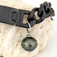 Load image into Gallery viewer, Men's Civa Fiji Pearl Bracelet - Stainless Steel FJD$
