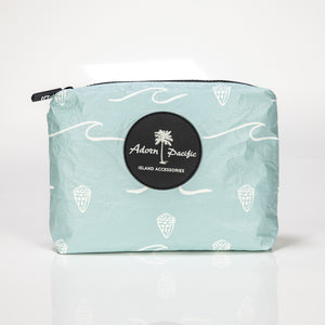 READY TO SHIP "Fiji Ocean" Small Water-Resistant Pouch - FJD$