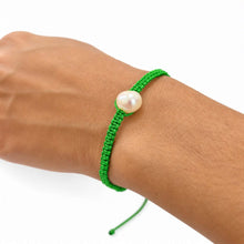 Load image into Gallery viewer, Unisex Woven Freshwater Pearl Bracelet - FJD$
