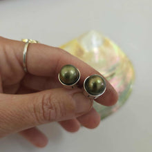 Load image into Gallery viewer, READY TO SHIP Civa Fiji Pearl Cufflinks - 925 Sterling Silver FJD$
