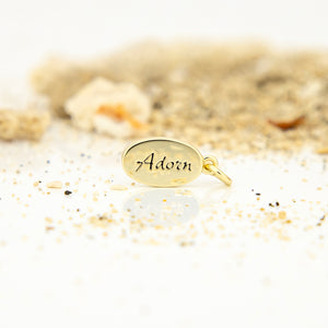 READY TO SHIP Mini Fiji / Adorn Charm -  925 Sterling Silver or 14k Gold Plated FJD$