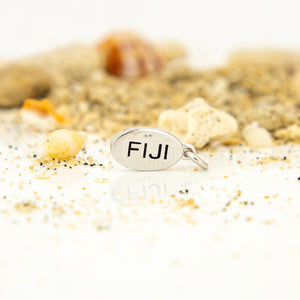 READY TO SHIP Mini Fiji / Adorn Charm -  925 Sterling Silver or 14k Gold Plated FJD$
