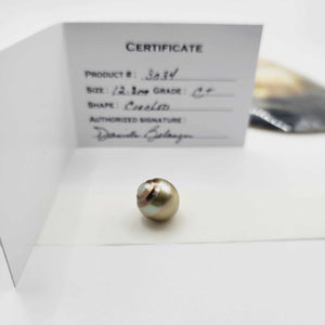 Civa Fiji Loose Saltwater Pearl with Grade Certificate #3034 - FJD$