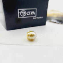 Load image into Gallery viewer, READY TO SHIP Civa Fiji Graded Pearl &amp; Honey Bee Charm Bracelet - 925 Sterling Silver FJD$
