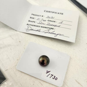 Civa Fiji Loose Saltwater Pearl with Grade Certificate #3091 - FJD$