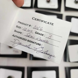 CONTACT US TO RECREATE THIS SOLD OUT STYLE Civa Fiji Floating Pearl Necklace with Grade Certificate #3156 - FJD$