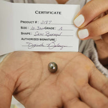 Load image into Gallery viewer, Fiji Loose Saltwater Pearl with Grade Certificate #3187 - FJD$
