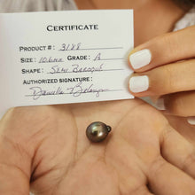 Load image into Gallery viewer, Fiji Loose Saltwater Pearl with Grade Certificate #3188 - FJD$
