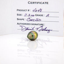 Load image into Gallery viewer, Fiji Loose Saltwater Pearl with Grade Certificate #4048 - FJD$
