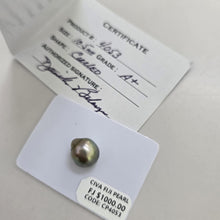 Load image into Gallery viewer, Fiji Loose Saltwater Pearl with Grade Certificate #4053 - FJD$
