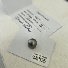 Load image into Gallery viewer, Fiji Loose Saltwater Pearl with Grade Certificate #4057 - FJD$
