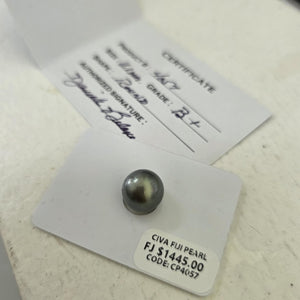 Fiji Loose Saltwater Pearl with Grade Certificate #4057 - FJD$