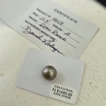 Load image into Gallery viewer, Fiji Loose Saltwater Pearl with Grade Certificate #4058 - FJD$
