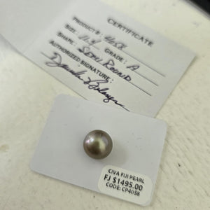Fiji Loose Saltwater Pearl with Grade Certificate #4058 - FJD$