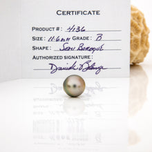 Load image into Gallery viewer, Fiji Loose Saltwater Pearl with Grade Certificate #4136 - FJD$
