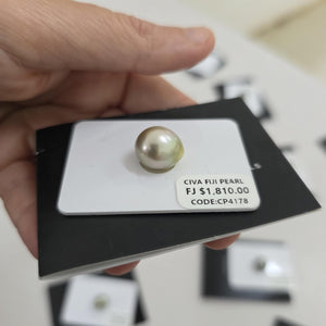 Fiji Loose Saltwater Pearl with Grade Certificate #4178 - FJD$