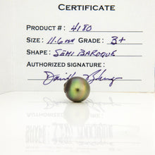 Load image into Gallery viewer, Fiji Loose Saltwater Pearl with Grade Certificate #4180 - FJD$
