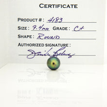 Load image into Gallery viewer, Fiji Loose Saltwater Pearl with Grade Certificate #4183 - FJD$
