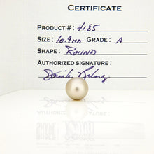 Load image into Gallery viewer, Fiji Loose Saltwater Pearl with Grade Certificate #4185 - FJD$
