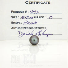 Load image into Gallery viewer, Fiji Loose Saltwater Pearl with Grade Certificate #4192 - FJD$

