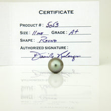 Load image into Gallery viewer, Fiji Loose Saltwater Pearl with Grade Certificate #5053 - FJD$
