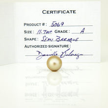 Load image into Gallery viewer, Fiji Loose Saltwater Pearl with Grade Certificate #5069 - FJD$
