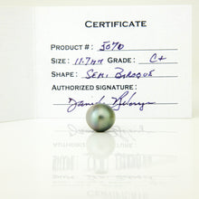 Load image into Gallery viewer, Fiji Loose Saltwater Pearl with Grade Certificate #5070 - FJD$
